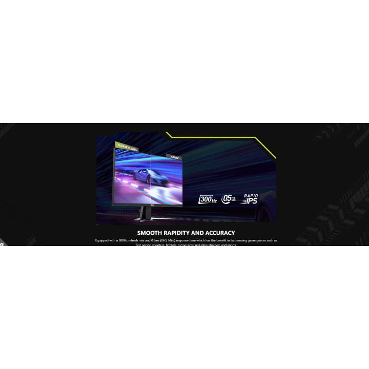 Монитор MSI MAG 255XF, 24.5" Full HD IPS 300Hz - 9S6-3BC21M-061 - 4