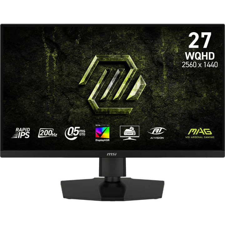 Монитор MSI MAG 274QPF E20, 27" WQHD 200Hz IPS - 9S6-3CF69T-012 - 1