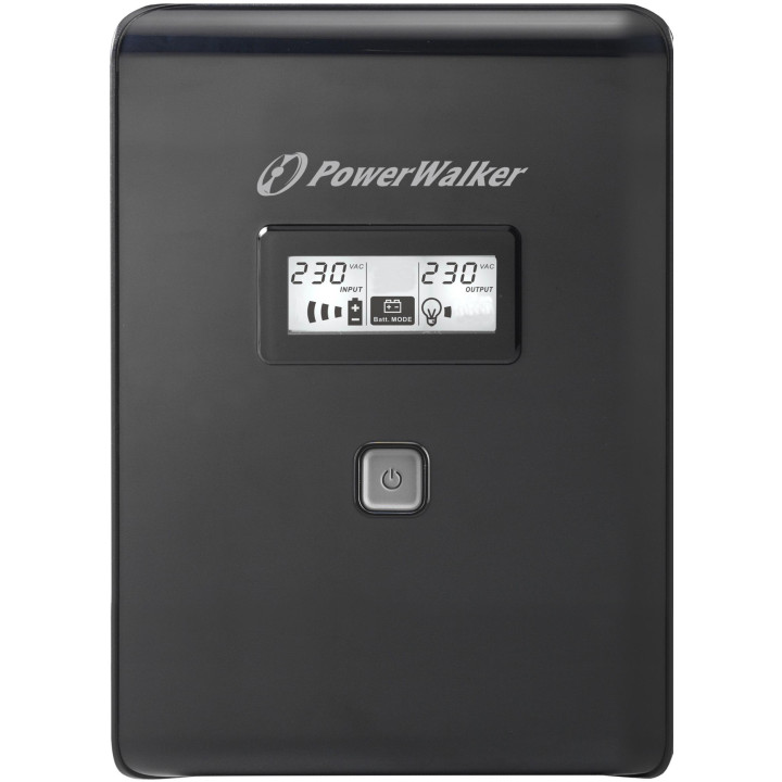 Токозахранващо устройство POWERWALKER VI 1500 LCD, 1500VA, Line-Interactive - POWER-UPS-VI1500LCD - 3