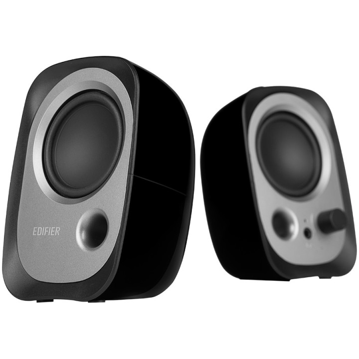 PC колонки Edifier R12U, 2.0 стерео, 4W RMS, USB/AUX - R12U-BL - 2