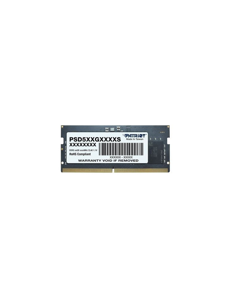 RAM памет Patriot 32GB DDR5 4800MHz Signature SODIMM - PSD532G48002S