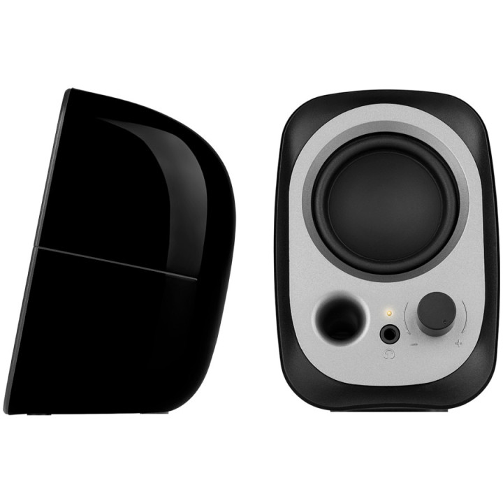 PC колонки Edifier R12U, 2.0 стерео, 4W RMS, USB/AUX - R12U-BL - 3