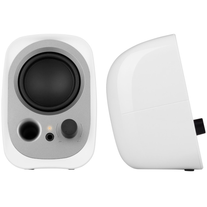 PC колонки Edifier R12U, 2.0 стерео, 4W RMS, USB захранване, бял - R12U-WH - 4
