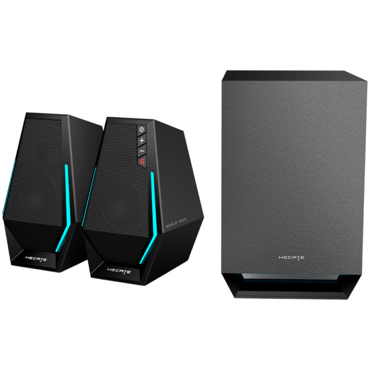 Колонна система Edifier G1500 MAX, 2.1 канален, 30W RMS, Bluetooth 5.3, RGB - G1500 MAX-BL - 2