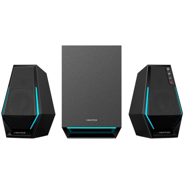 Колонна система Edifier G1500 MAX, 2.1 канален, 30W RMS, Bluetooth 5.3, RGB - G1500 MAX-BL - 3
