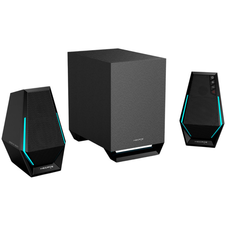 Колонна система Edifier G1500 MAX, 2.1 канален, 30W RMS, Bluetooth 5.3, RGB - G1500 MAX-BL - 4
