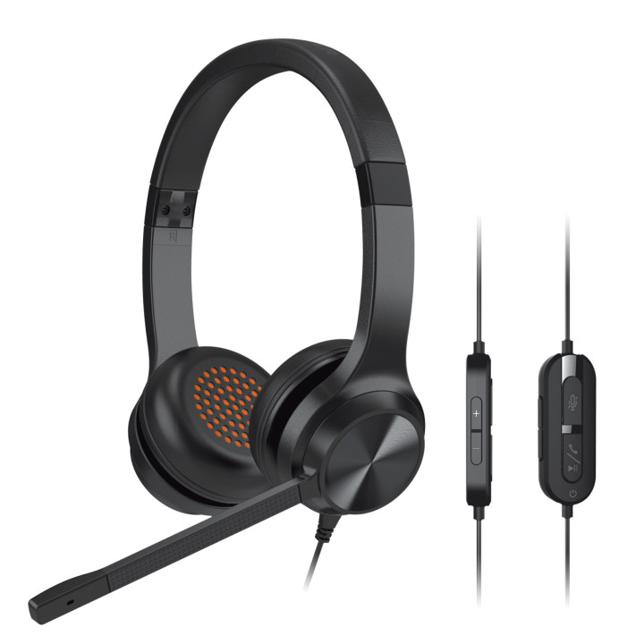 Слушалки Creative Chat, USB-C, 40mm, 20-20000Hz, с микрофон - 51EF0980AA000 - 3