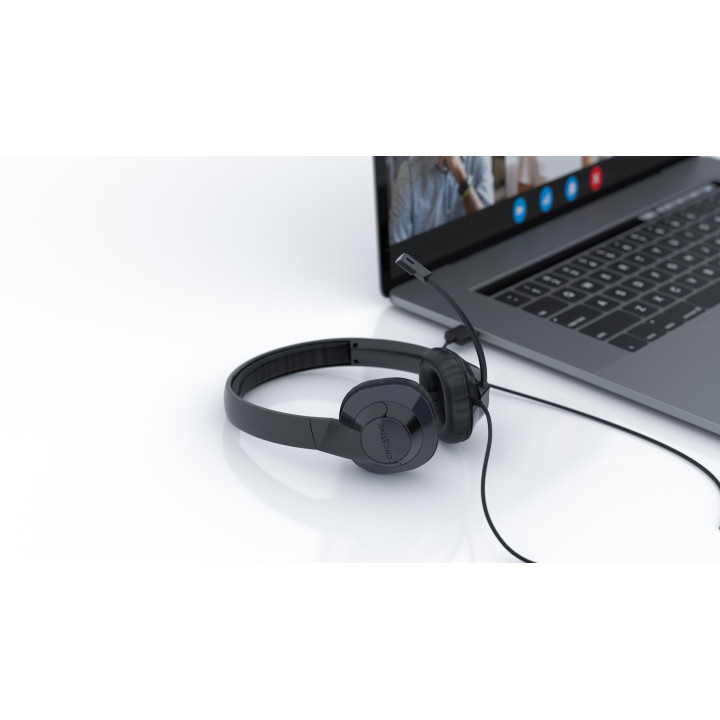 Слушалки Creative HS-720 V2, USB, 30mm драйвер, 20-20000Hz, Черни - 51EF0960AA000 - 4