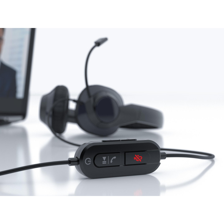 Слушалки Creative HS-720 V2, USB, 30mm драйвер, 20-20000Hz, Черни - 51EF0960AA000 - 7
