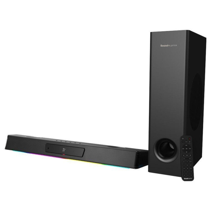 Звукова система Creative Katana V2X, 2.1 Soundbar, 252W RMS, Bluetooth 5.0, HDMI/USB-C/TOSLINK - CREAT-SPEAK-SBX-KATANA-V2 - 3