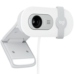 Уеб камера Logitech Brio 100, Full HD, бяла - 960-001617 - 1