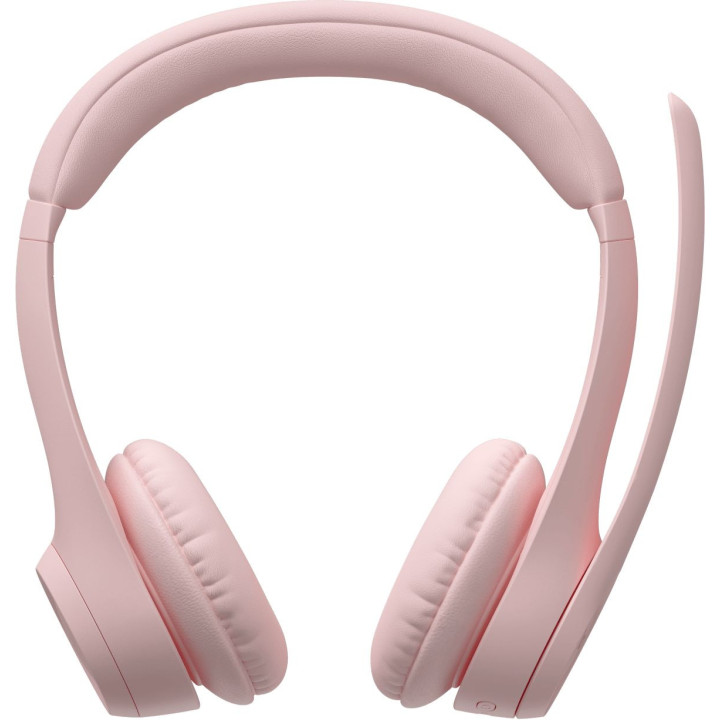 Bluetooth слушалки Logitech Zone 300, Rose - 981-001412 - 2
