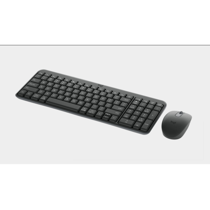 Безжична геймърска мишка и клавиатура Logitech MK250, Graphite, Bluetooth 2.4GHz - 920-013519 - 5