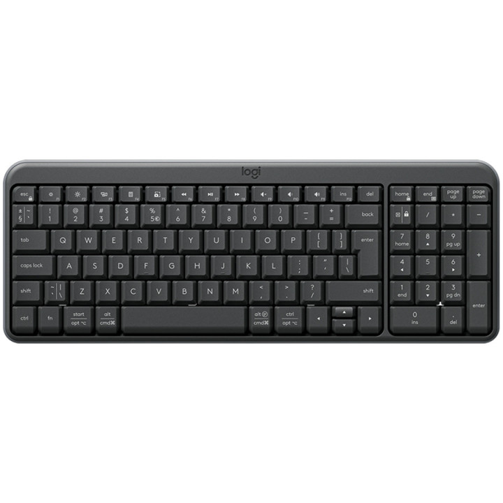 Безжична геймърска мишка и клавиатура Logitech MK250, Graphite, Bluetooth 2.4GHz - 920-013519 - 6