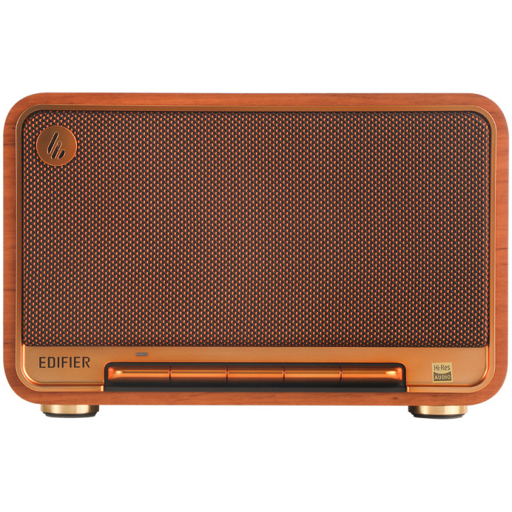 Преносим високоговорител Edifier D32, 2.1 система, 60W RMS, Bluetooth 5.3, Wi-Fi, AirPlay 2, Кафяв - D32-BR - 3