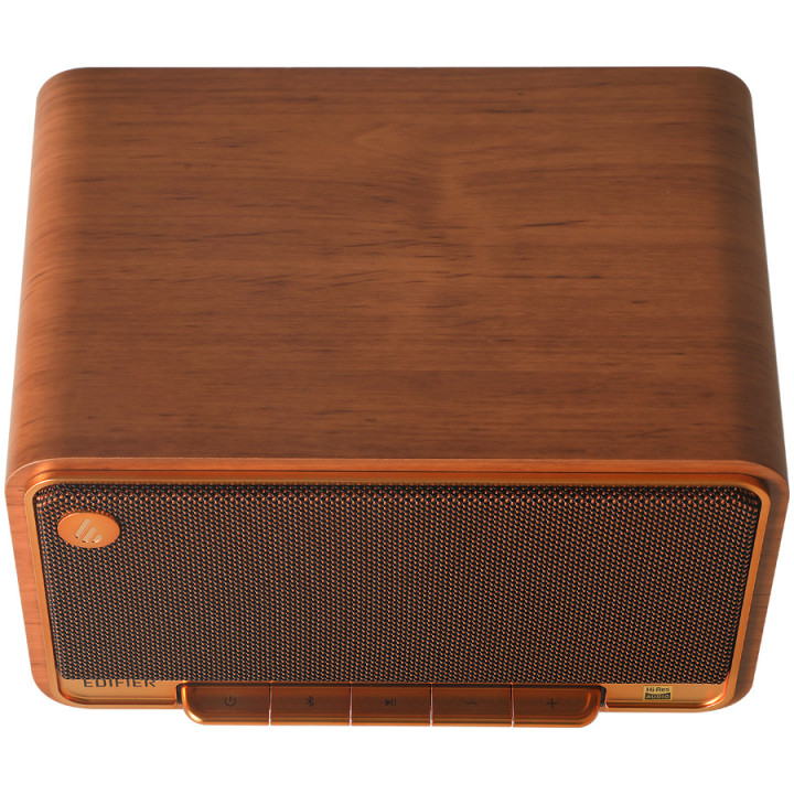 Преносим високоговорител Edifier D32, 2.1 система, 60W RMS, Bluetooth 5.3, Wi-Fi, AirPlay 2, Кафяв - D32-BR - 5