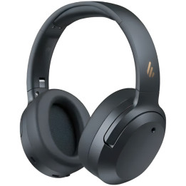 Безжични слушалки Edifier W820NB Plus, 40mm динамични драйвери, Bluetooth 6.1, ANC, Hi-Res Audio, 88H батерия, USB-C, Тъмно сиво