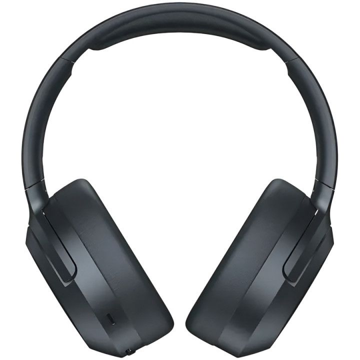 Безжични слушалки Edifier W820NB Plus, 40mm динамични драйвери, Bluetooth 6.1, ANC, Hi-Res Audio, 88H батерия, USB-C, Тъмно сиво