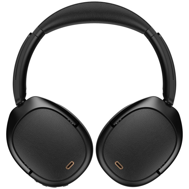 Безжични слушалки Edifier WH950NB, 40mm динамични драйвери, Bluetooth 5.3, ANC, Hi-Res Audio, до 80ч батерия, USB-C, черни - WH9