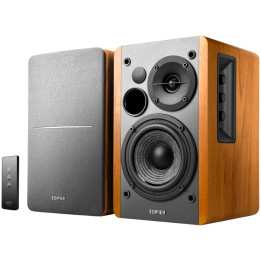 PC колонки Edifier R1280T, 2.0 Стерео, 42W RMS, 52Hz-20kHz, RCA Вход, Кафяв - R1280T-BR - 1
