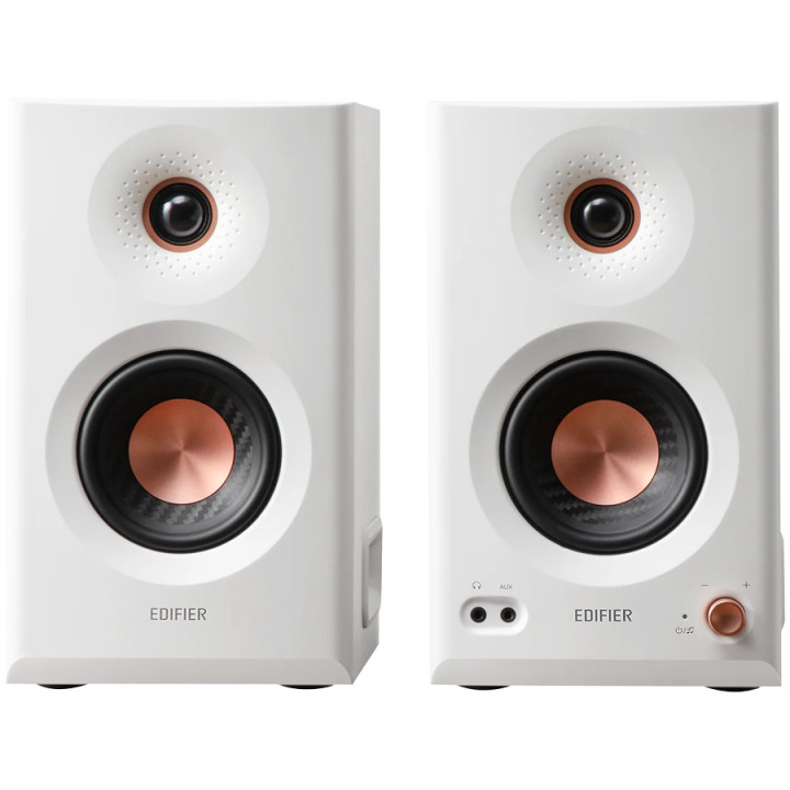 PC колони Edifier MR5, 110W RMS, Bluetooth 6.0, XLR/RCA/AUX, Hi-Res Audio - MR5-WH - 2