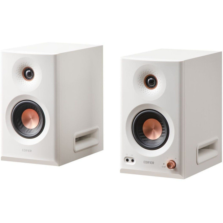 PC колони Edifier MR5, 110W RMS, Bluetooth 6.0, XLR/RCA/AUX, Hi-Res Audio - MR5-WH - 4