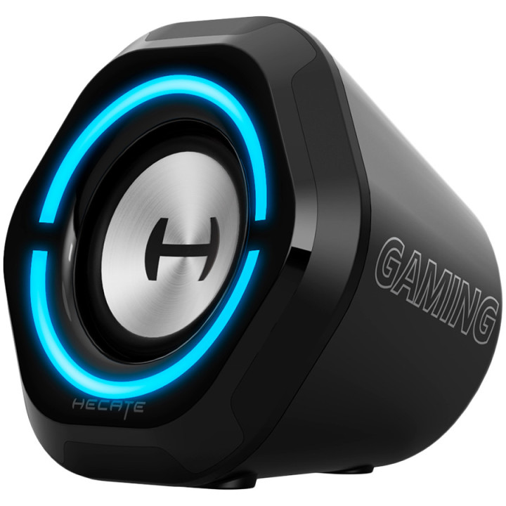 Стерео колонки Edifier G1000, 5W RMS, Bluetooth 5.3, USB, AUX, RGB Light, Черни - G1000-BL - 3