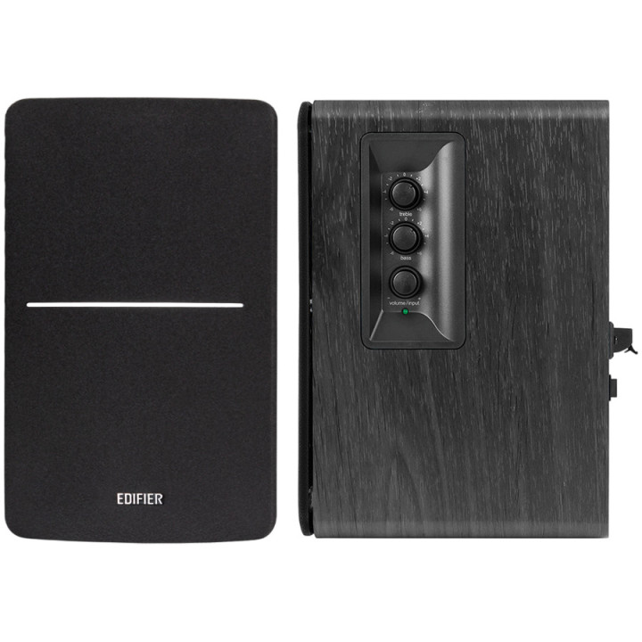 Колони Edifier R1280DBS, 2.0 PC Speakers, 42W RMS, Bluetooth 5.1, Optical/Coaxial/RCA, Черна - R1280DBS-BL - 3