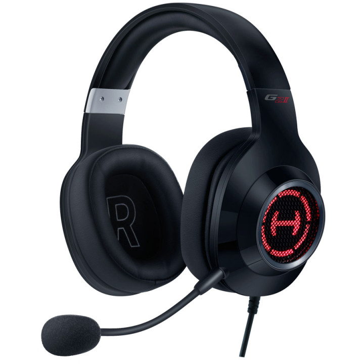 Геймърски слушалки Edifier G2 II, 50mm говорители, 7.1 виртуален съраунд, USB, RGB осветление - G2II-BL - 2