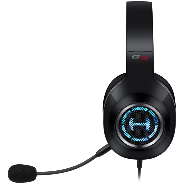 Геймърски слушалки Edifier G2 II, 50mm говорители, 7.1 виртуален съраунд, USB, RGB осветление - G2II-BL - 4
