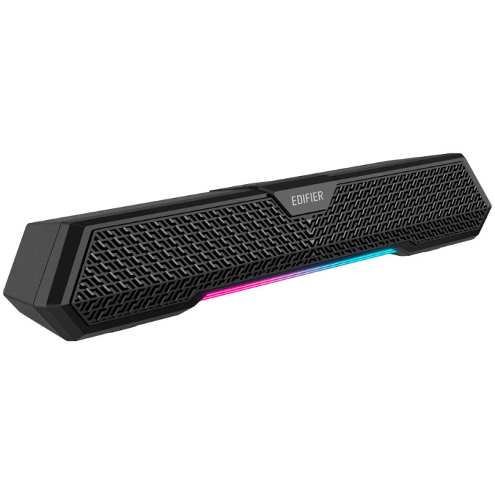 Компактен саудбар Edifier MG250, Стерео 2.0, 5W RMS, Bluetooth 5.3, RGB подсветка, Микрофон с шумоподтискане - MG250-BL - 2