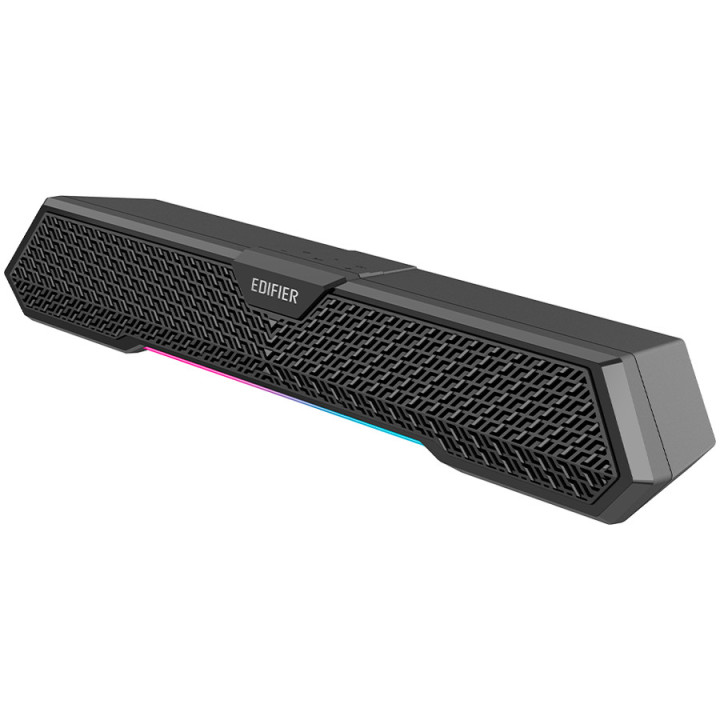 Компактен саудбар Edifier MG250, Стерео 2.0, 5W RMS, Bluetooth 5.3, RGB подсветка, Микрофон с шумоподтискане - MG250-BL - 3