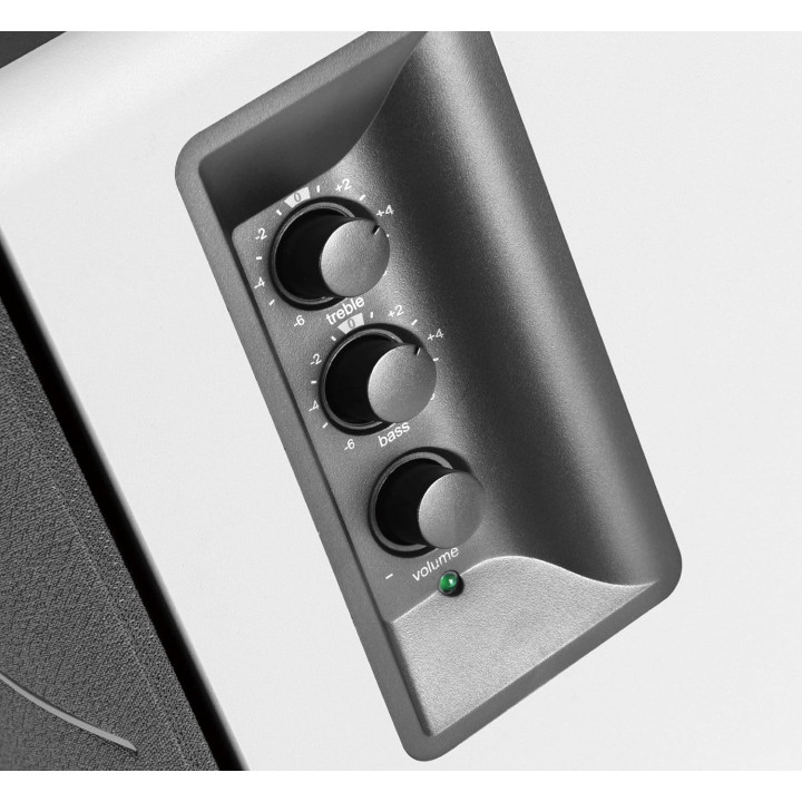Акустична система Edifier R1280T, 2.0 стерео, 42W (RMS), RCA, 4" драйвери, 0.5" твитери - R1280T-WH/SL - 4