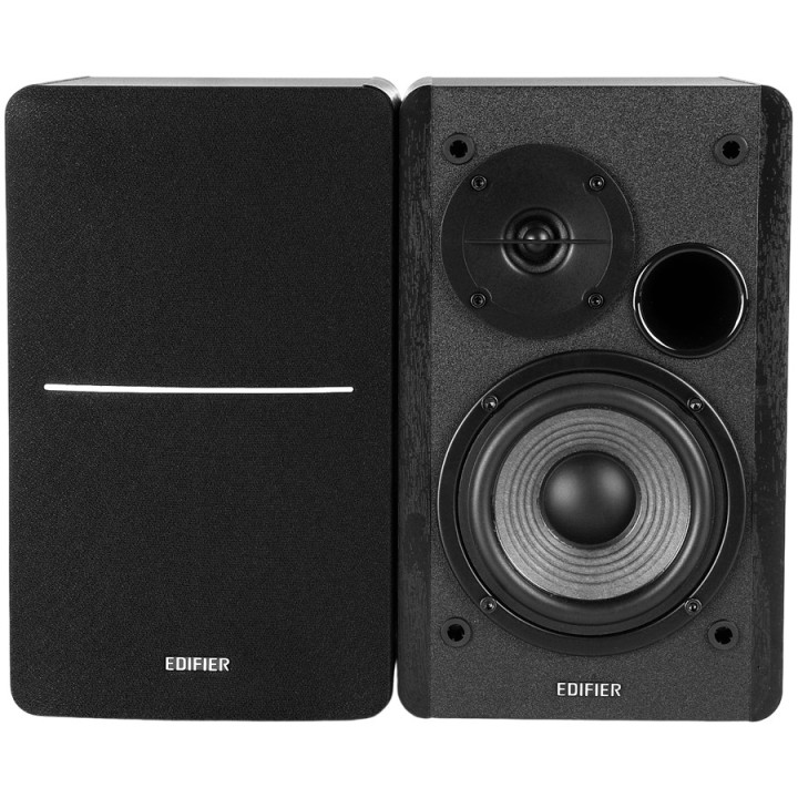 Колони Edifier R1280DB, 2.0 стерео, 42W RMS, Bluetooth 5.1, оптичен/коаксиален/RCA, черна - R1280DB-BL - 4