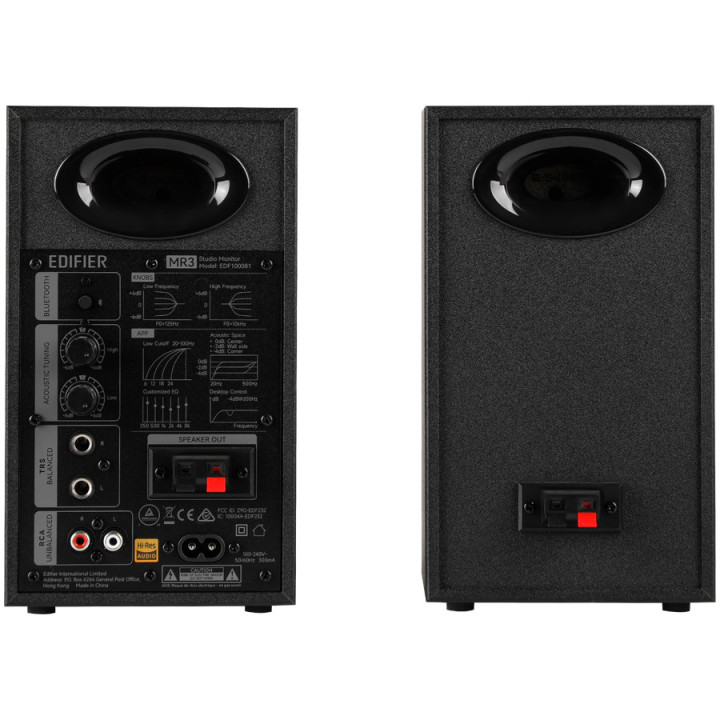 Активна аудио система Edifier MR3, 36W RMS, Bluetooth 5.4, Hi-Res Audio - MR3-BL - 4