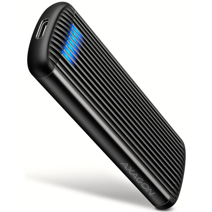 Кутия за външен диск AXAGON EEM2-SC, USB-C 3.2 Gen 2, M.2 NVMe SSD 30-80mm - 1