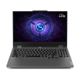 Лаптоп Lenovo LOQ 15 15AHP9, 15.6" Full HD 144Hz, AMD Ryzen 7 7445HS, RTX 3050 6GB, 16GB DDR5, 512GB SSD, без OS - 83DX00FEBM - 