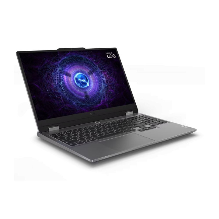 Лаптоп Lenovo LOQ 15 15AHP9, 15.6" Full HD 144Hz, AMD Ryzen 7 7445HS, RTX 3050 6GB, 16GB DDR5, 512GB SSD, без OS - 83DX00FEBM - 