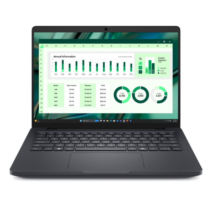 Лаптоп Dell Latitude Pro Max 14 MC14250, 14.0" FHD, Intel Core Ultra 7 255H, RTX 500 6GB, 32GB DDR5 LPCAMM, 512GB SSD, Wi 11 Pro