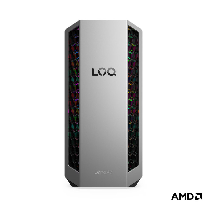 Геймърски компютър LENOVO LOQ Tower 26ADR10, AMD Ryzen 7 8745HX, NVIDIA GeForce RTX 5050 8GB, 16GB DDR5, 1TB SSD, Without OS - 9