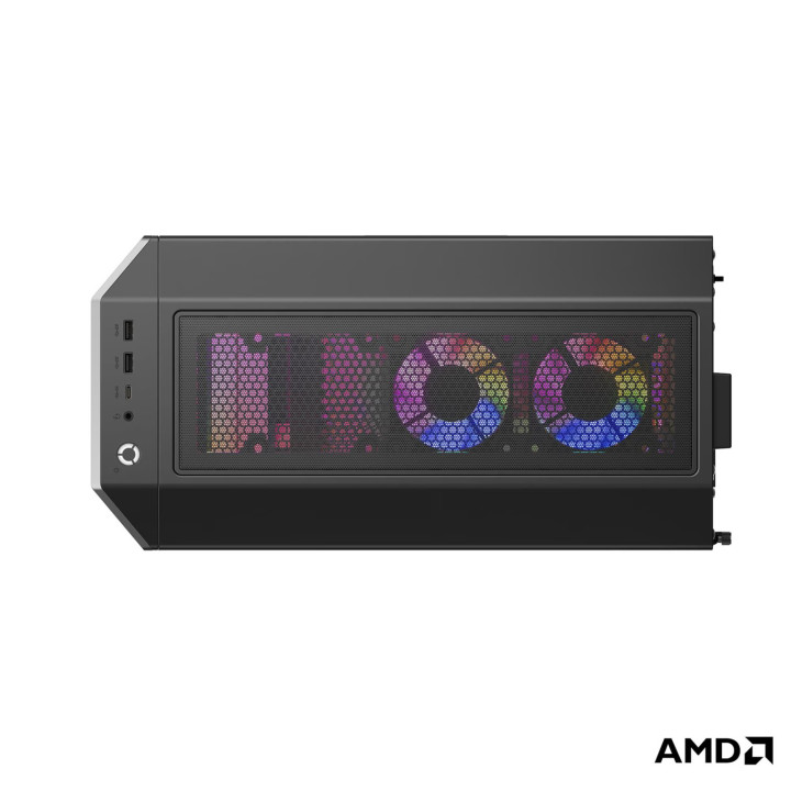 Геймърски компютър LENOVO LOQ Tower 26ADR10, AMD Ryzen 7 8745HX, NVIDIA GeForce RTX 5050 8GB, 16GB DDR5, 1TB SSD, Without OS - 9