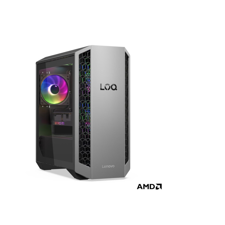 Геймърски компютър Lenovo LOQ 26ADR10, 15.6" IPS, AMD Ryzen 7 8745HX, RTX 5070 12GB, 32GB DDR5, 1TB SSD, Free OS - 91DF005VRM - 