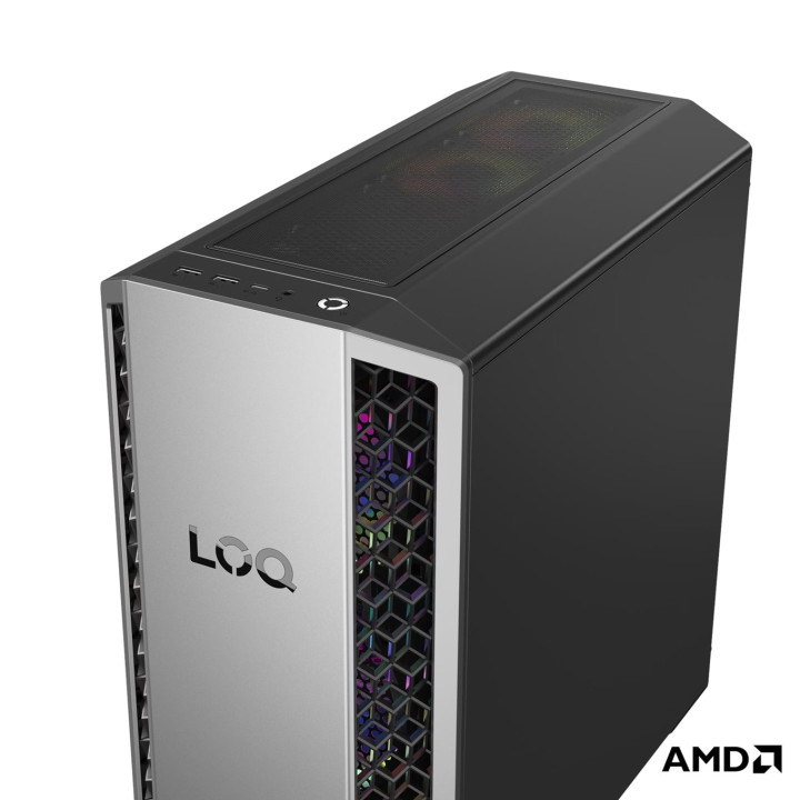 Геймърски компютър Lenovo LOQ 26ADR10, 15.6" IPS, AMD Ryzen 7 8745HX, RTX 5070 12GB, 32GB DDR5, 1TB SSD, Free OS - 91DF005VRM - 