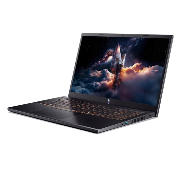 Лаптоп Acer Nitro V 15 ANV15-52-59ZT, 15.6" Full HD IPS 165Hz, Intel Core i5-13420H, NVIDIA GeForce RTX 3050 6GB, 16GB DDR5, 512