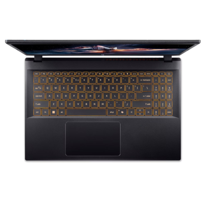 Лаптоп Acer Nitro V 15 ANV15-52-59ZT, 15.6" Full HD IPS 165Hz, Intel Core i5-13420H, NVIDIA GeForce RTX 3050 6GB, 16GB DDR5, 512