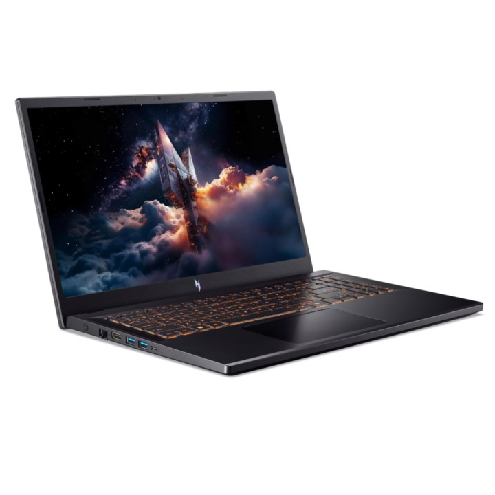 Лаптоп Acer Nitro V 15 ANV15-52-59ZT, 15.6" Full HD IPS 165Hz, Intel Core i5-13420H, NVIDIA GeForce RTX 3050 6GB, 16GB DDR5, 512