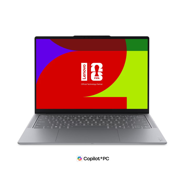 Лаптоп Lenovo Yoga 7 Slim 83QM001QBM, 14" OLED 2.8K, Intel Core Ultra, RAM, SSD, Windows 11 - 83QM001QBM - 1