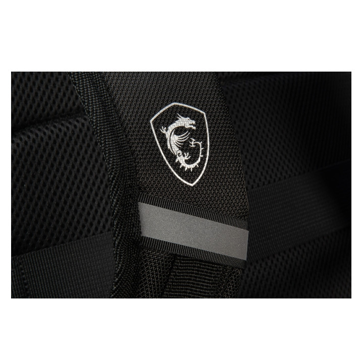 Раница за лаптоп MSI Titan Gaming, 18", Black, Water resistant IPX-2 - G34-N1XXX23-808 - 9