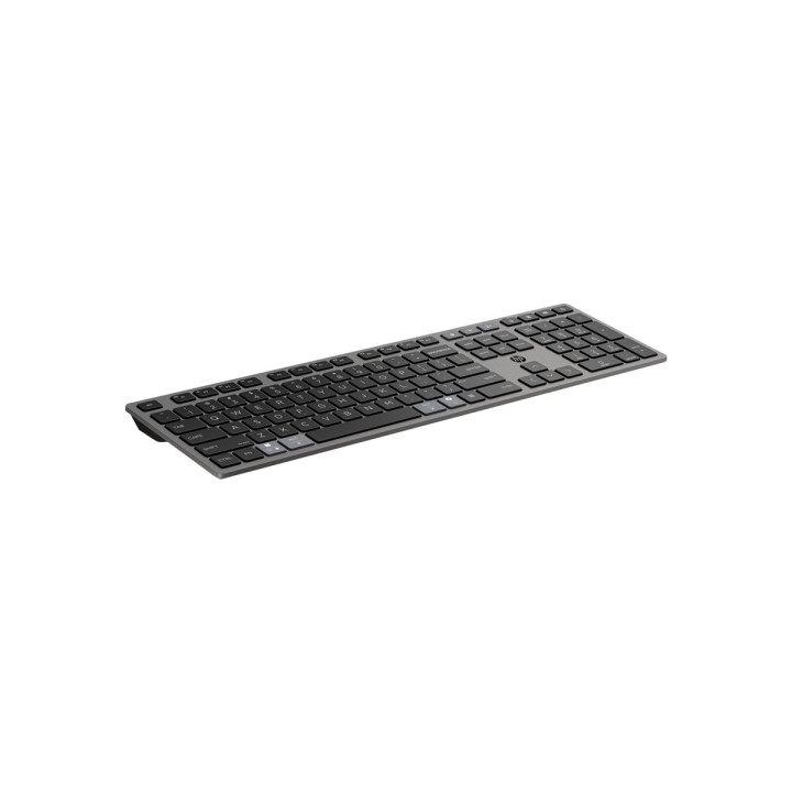 Безжична клавиатура HP 725, акумулаторна, Bluetooth/2.4GHz, черна - 9T5B2AA - 4