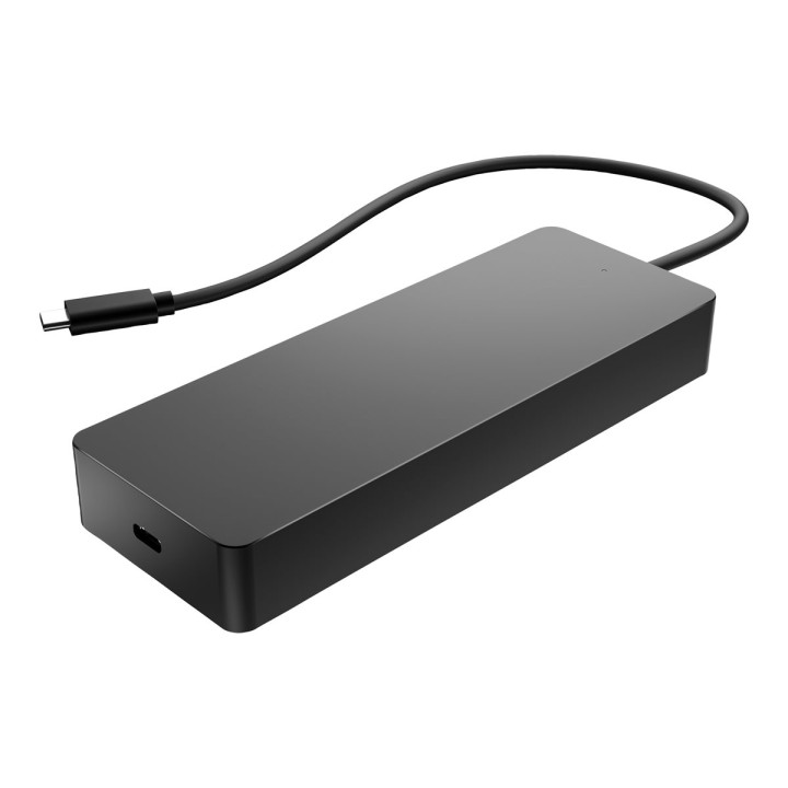 Докинг станция HP Universal USB-C Multiport Hub, 4K 60Hz (един дисплей) / 4K 30Hz (два дисплея), 2x USB 3.2 Gen 1, 1x USB-C 3.2 